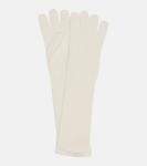 Перчатки Mmjock из кашемира Max Mara, Bianco Lana - фото