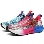 MEIKE Кроссовки Unisex Low top Mismatched, Purple Moon, Plum Red - фото 3