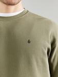 Толстовка Volcom SINGLE STONE, оливковый - фото 2