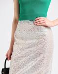Юбка миди Casablanca, кремовый - фото 4