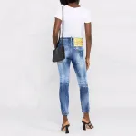 DSQUARED 2 Джинсы женские синие - фото 5