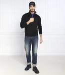 Свитер Tommy Hilfiger zip mock regular fit, черный - фото 2