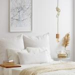 Martex Белая Гранатированная Европейская Подушка, белый - фото 2