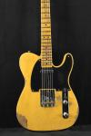 Электрогитара Fender Time Machine '52 Telecaster Heavy Relic Aged Nocaster Blonde - фото