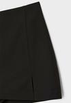 Юбка А-силуэта WITH SIDE SLIT  Stradivarius, черный - фото 6