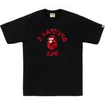 Футболка Bape Pirate College A BATHING APE, черный - фото