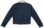 Куртка Levis Imitation Lamb Wool Denim Jacket Blue, синий - фото 2