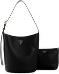 Сумка GUESS womens Meridian II Bucket, Black - фото