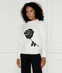 Июльский свитер Regular fit Marella, белый - фото 3