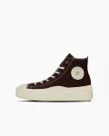 Кеды All Star Light PLTS II Z HI Platform Sole Converse, цвет Dark Brown - фото 2