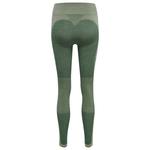 Леггинсы Hummel Cleaa Mid Waist, зеленый - фото 2