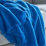 Плед IKEA, 150x200 см, синий - фото 2