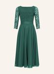 Платье SWING mit Spitzenbesatz, зеленый - фото