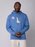 Толстовка wat? Apparel Sweatshirt Moin Seagull, цвет Bright Blue - фото