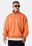 Толстовка ESTEEM DISCREET OVERSIZED HALFZIP, Dustyorange/Orange - фото