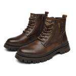 Мужские ботинки Cahhrrn X Martin Boot Men Beige Weishibangwei - фото 3