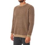 Чековый свитер Katin, цвет rain drum - фото 3