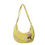 DCLOUD Нейлоновая сумка-слинг через плечо, Black+Avocado - фото 7