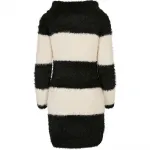 Платье Urban Classics Off Shoulder Feather long sleeve short, белый - фото 4