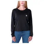 Лонгслив Carhartt Lightweight Pocket, черный - фото