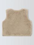 Детский реверсивный жилет John Lewis, Natural - фото 2