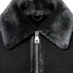 Куртка Lv Shearling Blouson LOUIS VUITTON, черный - фото 6