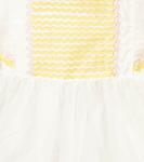 Платье из тюля с вышивкой Stella McCartney Kids, белый - фото 3