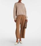 Кожаные мюли colt 50 Khaite, Cream - фото 3