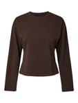 PIECES Лонгслив 'PCAmy' в цвете Chocolate - фото