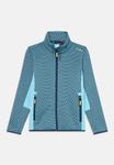 Флисовая куртка CMP KID JACKET UNISEX, Topazio/Blue Ink/Blue - фото