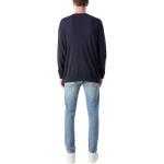 Джемпер с вышитым логотипом Calvin Klein, синий - фото 4