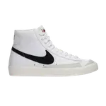 Кроссовки Nike Blazer Mid, 77 Vintage, White Black Sample - фото