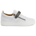 Кожаные кроссовки Coby Giuseppe Zanotti, белые - фото 2