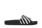 Шлепанцы Off-White Spray Stripes Slider, Black White - фото