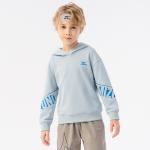 Детский свитшот Mizuno, серо-голубой - фото 10