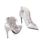 Ботильоны женские белый Hoov - фото 3