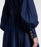 Джинсовое платье миди Zimmermann, Ink - фото 6