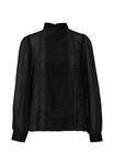 Блуза QS Blouse, Schwarz/Black - фото 5