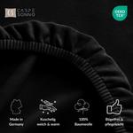 Простыня Carpe Sonno черный, 100/200 см - фото 2