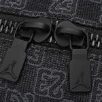 Полиэстеровая дорожная сумка Unisex Black Jordan, Black/BlackKK2 - фото 5