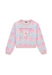 Толстовка Guess JUNIOR CROP ACTIVE , Mehrfarbe Rose/Light Pink - фото