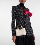 Мини-сумка Rockstud из кожи Valentino Garavani, Light Ivory - фото 2