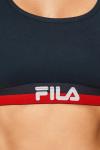Спортивный бюстгальтер Fila, темно-синий - фото 4