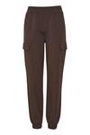 Зауженные брюки-карго Fransa Lano, Dark brown - фото