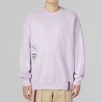 Свитер team badge crew sweater 'purple' Puma, фиолетовый - фото 3