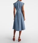 Платье миди из денима Рубена Veronica Beard, Pbl Sto - фото 3