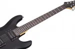 Schecter C-6 Deluxe - сатиново-черный - фото 15