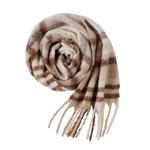 Вязаный шарф унисекс верблюжий - фото 2