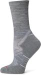 Носки Smartwool Run Cold Weather Targeted Cushion Crew Socks, цвет Light Gray/White - фото