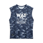 Майка YISHUJIA,LIANMINGKUAN мужская LINING, синий - фото